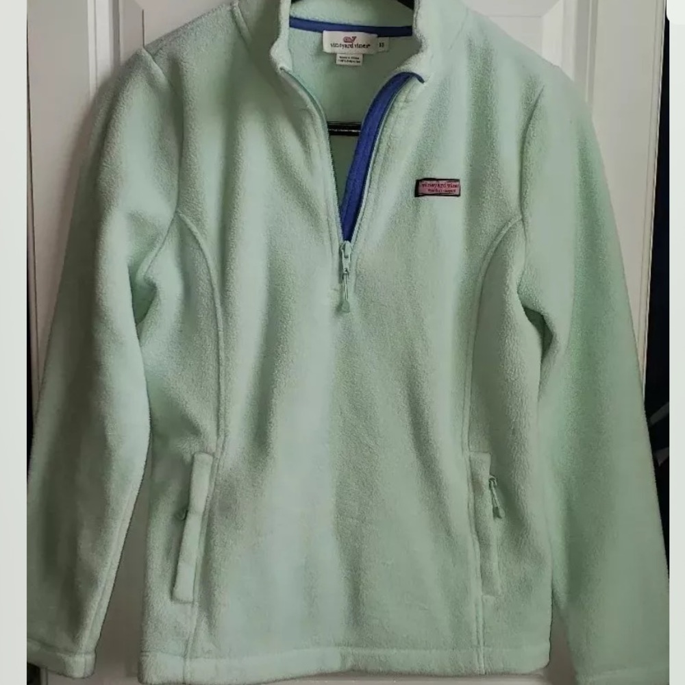 Vineyard Vines Harbor Fleece 1/2 Zip  - Womens XS